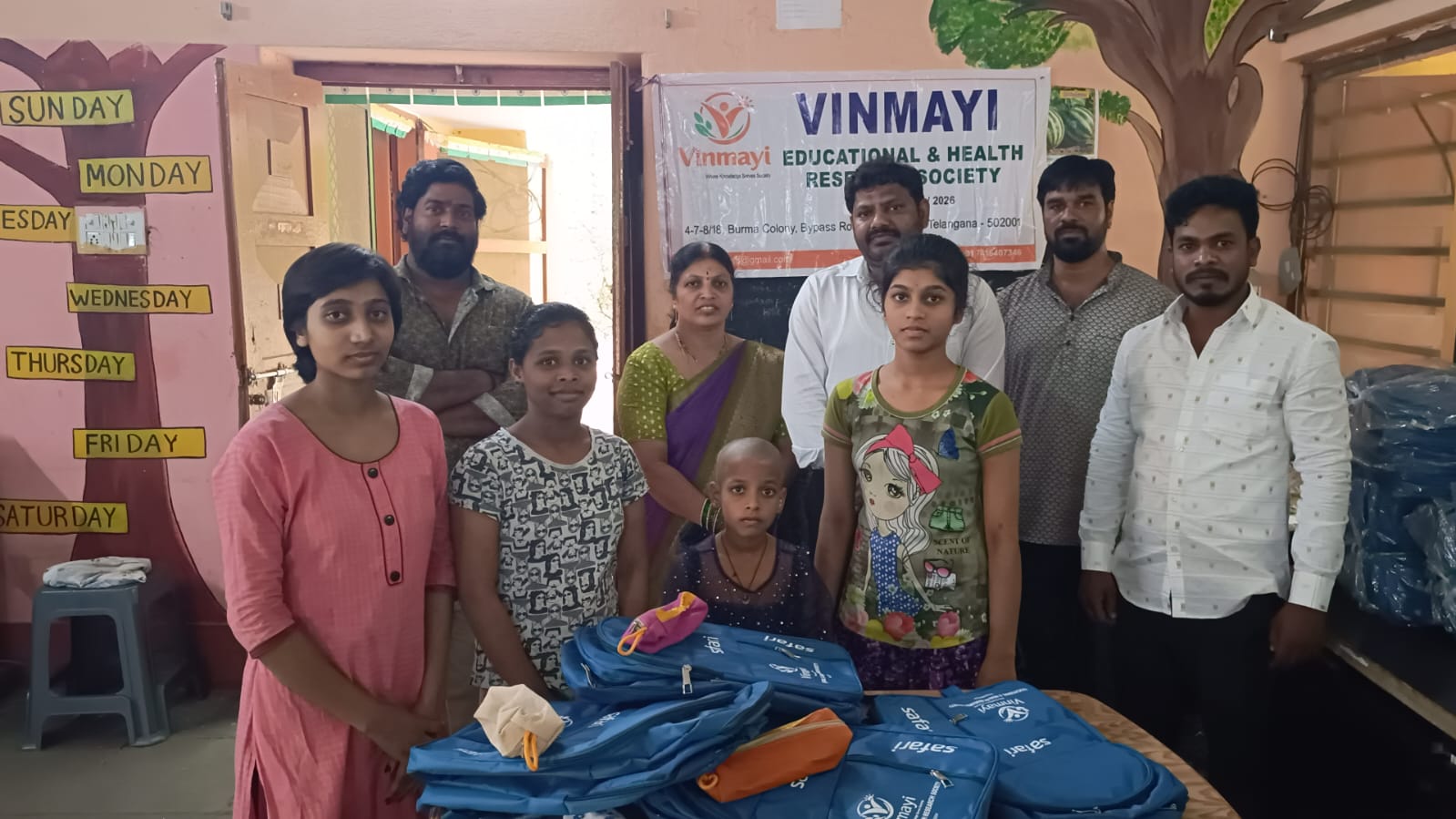 School Bags Distribution